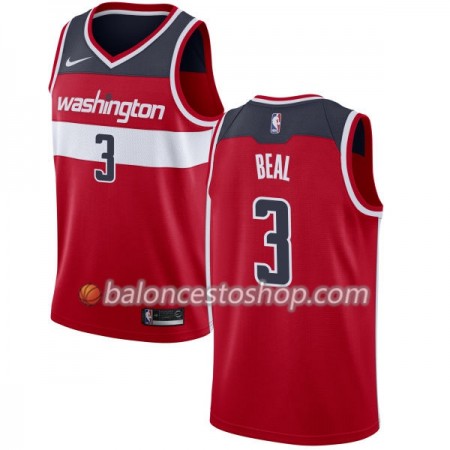 Camiseta Hombre NBA Washington Wizards Bradley Beal 3 Nike 2017-18 Rojo Swingman Camiseta Hombre NBA Washington Wizards Bradley Beal 3 Nike 2017-18 Rojo Swingman